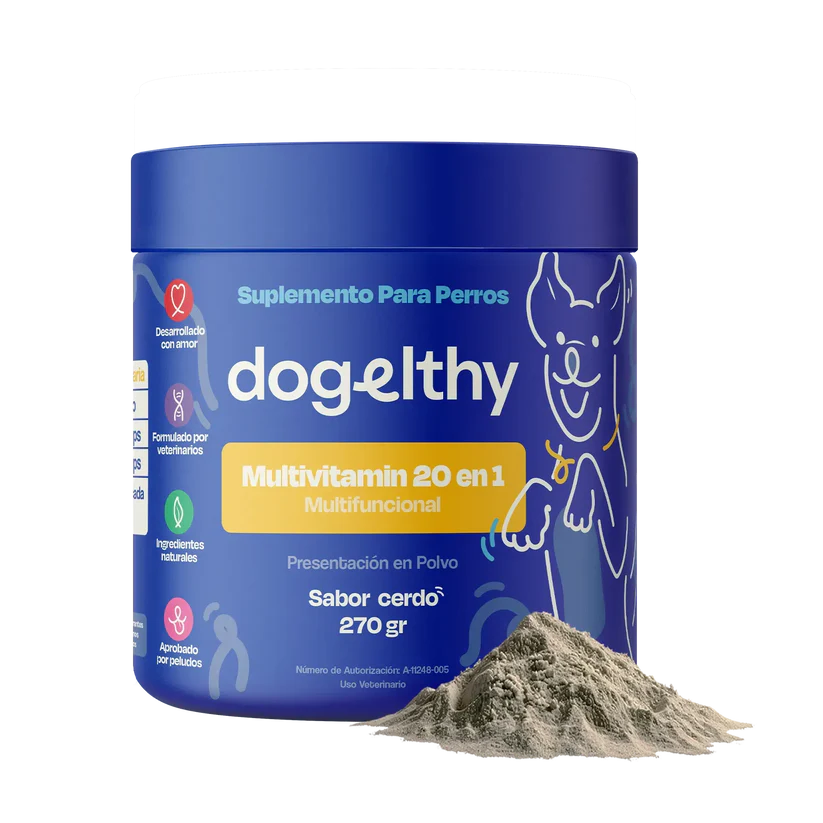 Multivitaminico para Perro - Multivitamin 20 en 1 270g.